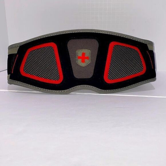 Harbinger 6" Contour FlexFit Weight Lifting Belt Black/Gray/Red Size Medium - Picture 5 of 12